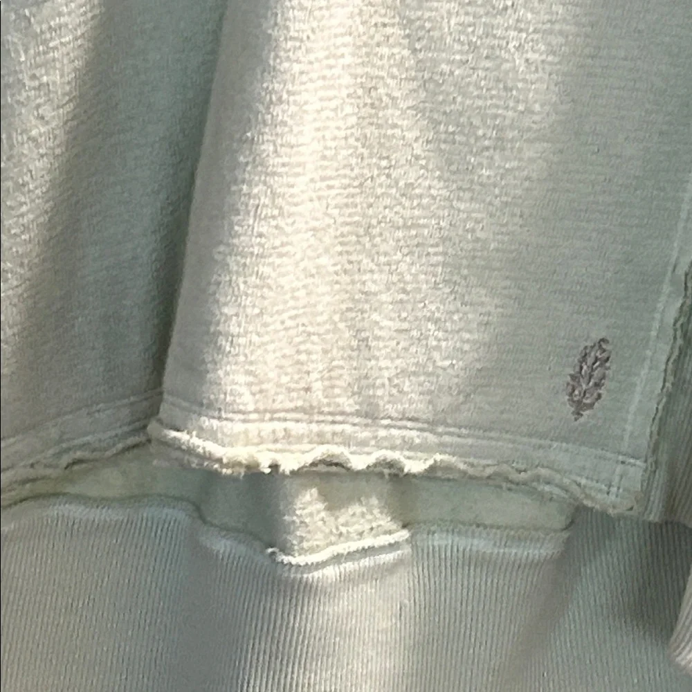 FP Movement by Free People Mint Green Terry Oversized Hoodie Size S - Picture 5 of 9